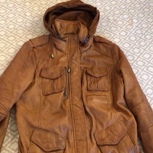 PRICE DROP Harley-Davidson Women’s Leather Jacket - Medium - zip in hood